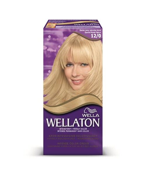 Wella Wellaton Krem intensywnie koloryzujący nr 12/0 Bardzo Jasny Naturalny Blond 1op.-1
