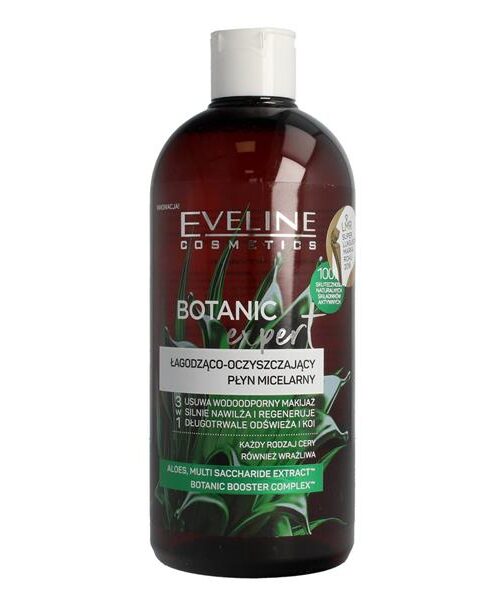 Eveline Botanic Expert Płyn micelarny łagodząco-oczyszczający 3w1 400ml-1