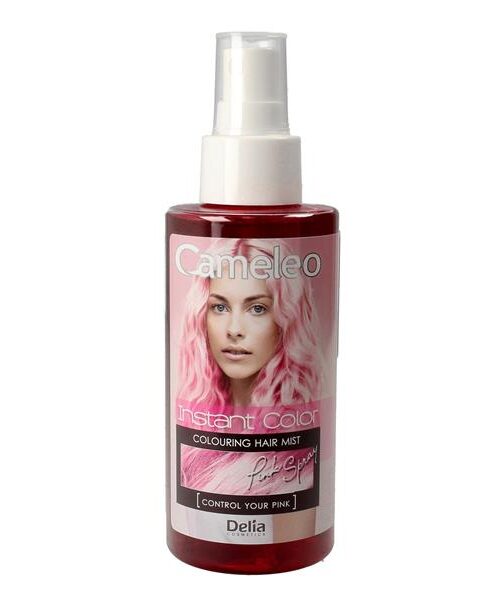 Delia Cosmetics Cameleo Płukanka do włosów w sprayu Pink 150ml-1