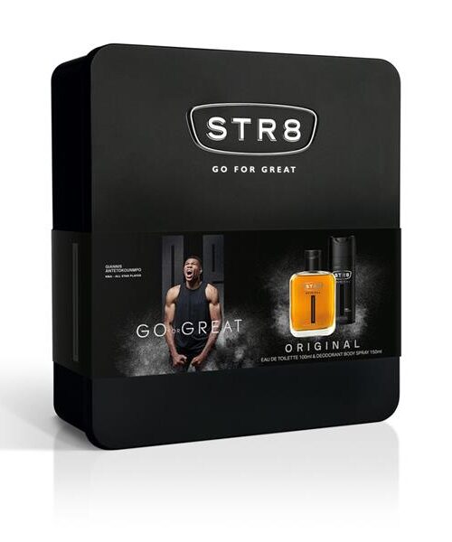 STR 8 Original Zestaw prezentowy (dezodorant spray 150ml+woda toaletowa 100ml)-1