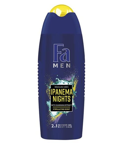 Men Brazilian Vibes Ipanema Nights Shower Gel żel pod prysznic do mycia ciała i włosów dla mężczyzn 400ml-1