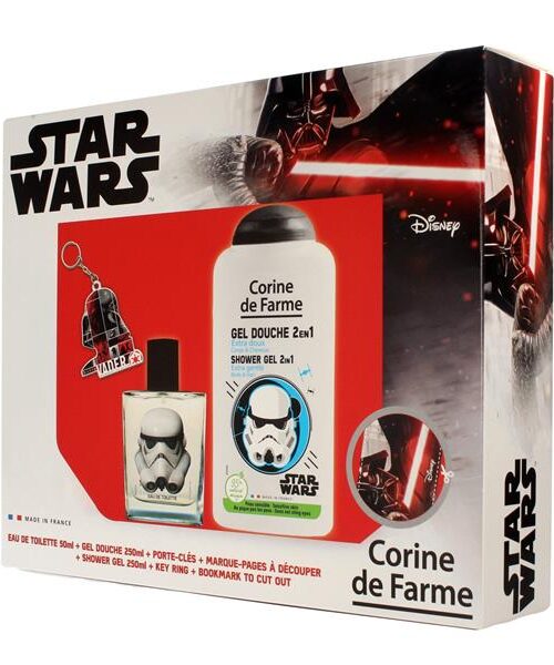 Corine de Farme Disney Zestaw prezentowy Star Wars (edt 50ml+żel p/pr.250ml+gadżety)-1