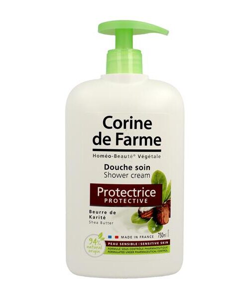Corine de Farme HBV Kremowy Żel pod prysznic ochronny Masło Shea 750ml-1