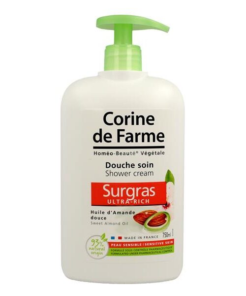 Corine de Farme HBV Kremowy Żel pod prysznic ultranawilżający Migdał 750ml-1