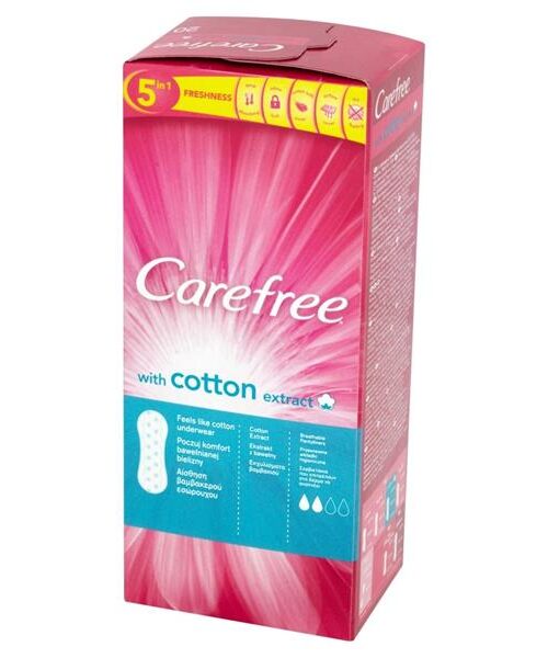 Carefree Cotton Wkładki higieniczne 1 op.-20szt-1