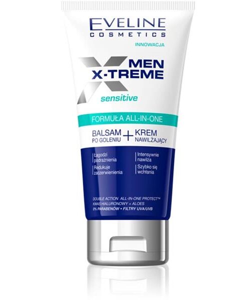 Men X-Treme Sensitive balsam po goleniu z kremem nawilżającym 150ml-1