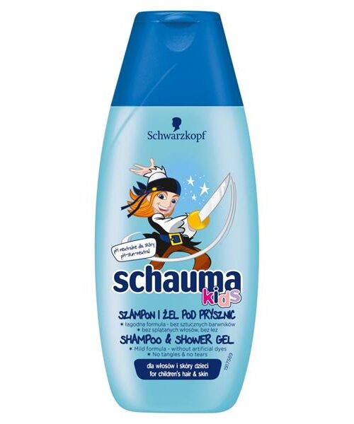 Schwarzkopf Schauma Kids Szampon i Żel pod prysznic dla chłopców 250ml-1