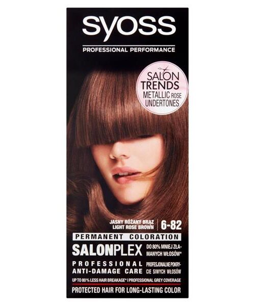 SalonPlex Salon Trends farba do włosów 6-82 Jasny Różany Brąz-1