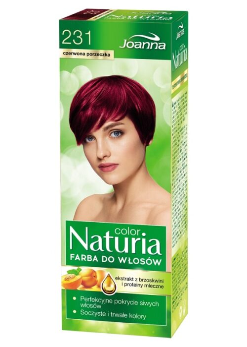 Naturia Color farba do włosów 231 Czerwona Porzeczka-1