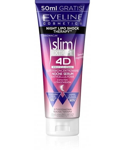 Slim Extreme 4D super skoncentrowane nocne serum antycellulitowe 250ml-1