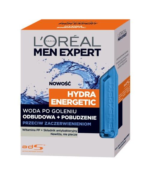 Men Expert Hydra Energetic woda po goleniu odbudowa + pobudzenie 100ml-1
