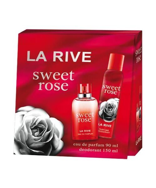 Sweet Rose zestaw woda perfumowana spray 90ml + dezodorant spray 150ml-1