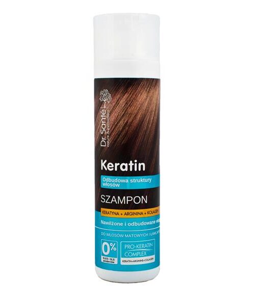 Dr.Sante Keratin Hair Szampon odbudowujący do włosów łamliwych i matowych 250ml-1