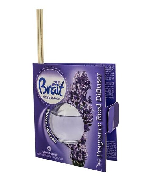 Brait Natural Aroma Patyczki zapachowe Relaxing Lavender 40ml-1
