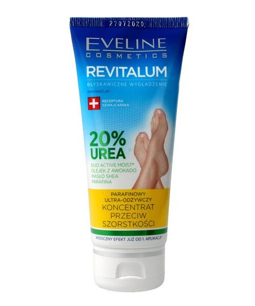 Eveline Revitalum 20% Urea Koncentrat przeciw szorstkości stóp parafinowy 100ml-1