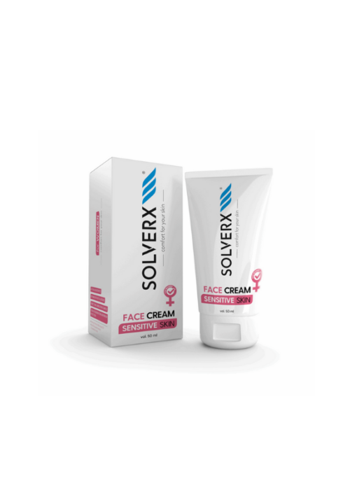 SOLVERX Krem do Twarzy Sensitive Skin 50ml