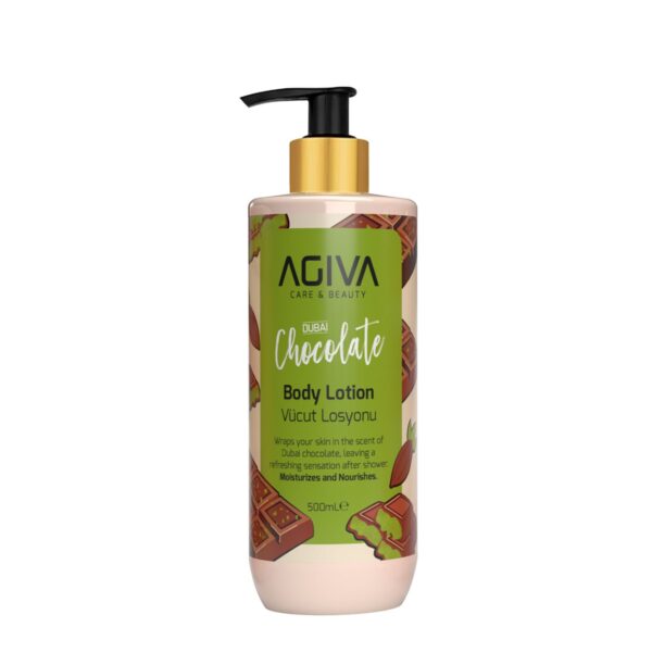 AGIVA BALSAM DO CIAŁA O ZAPACHU DUBAJSKIEJ CZEKOLADY 500ML