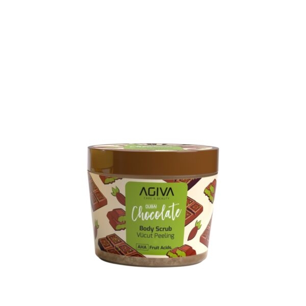 AGIVA PEELING DO CIAŁA O ZAPACHU DUBAJSKIEJ CZEKOLADY 300G