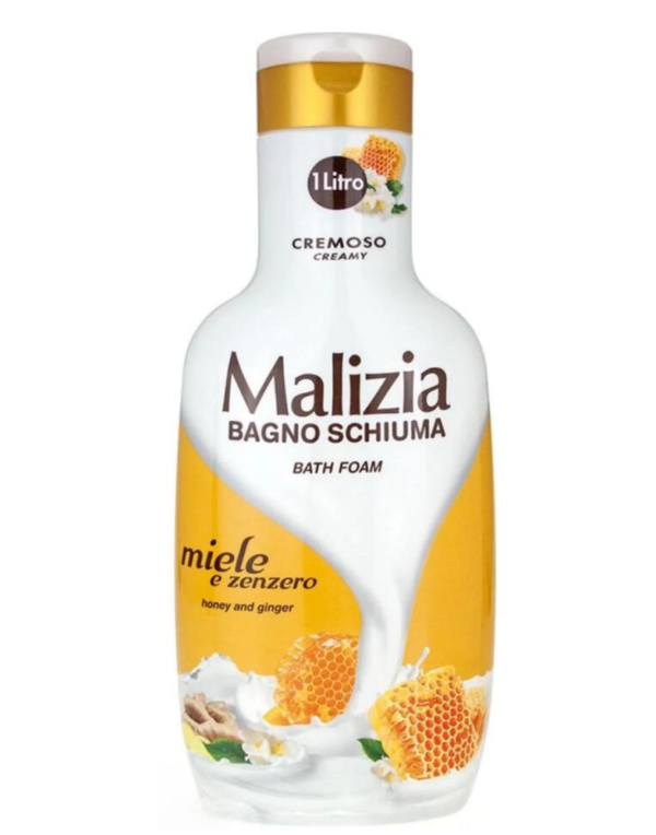 MALIZIA PŁYN DO KĄPIELI MIELE ZENZERO 1000ML