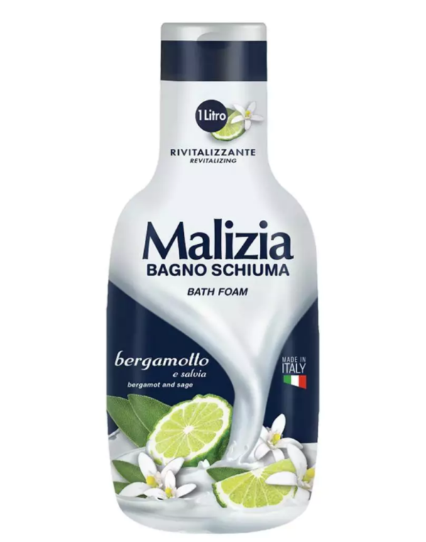 MALIZIA PŁYN DO KĄPIELI BERGAMOTKA 1000ML