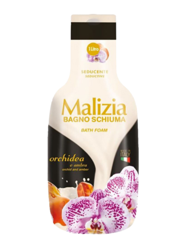 MALIZIA PŁYN DO KĄPIELI ORCHID&AMBER 1000ML