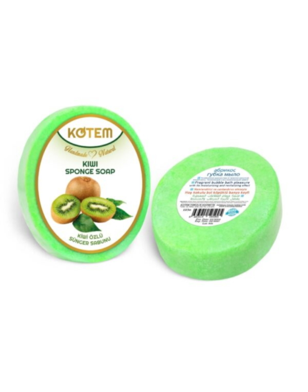 KOTEM MYDŁO W GĄBCE KIWI 125G