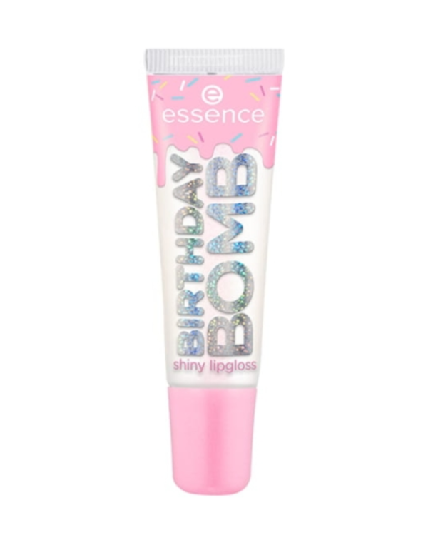 ESSENCE BŁYSZCZYK DO UST BIRTHDAY BOMB SHINY LIPGLOSS SPECIAL EDITION 01 10ML