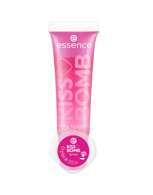 ESSENCE KISS BOMB BŁYSZCZYK DO UST I BALSAM DO UST 10ML+0,8G