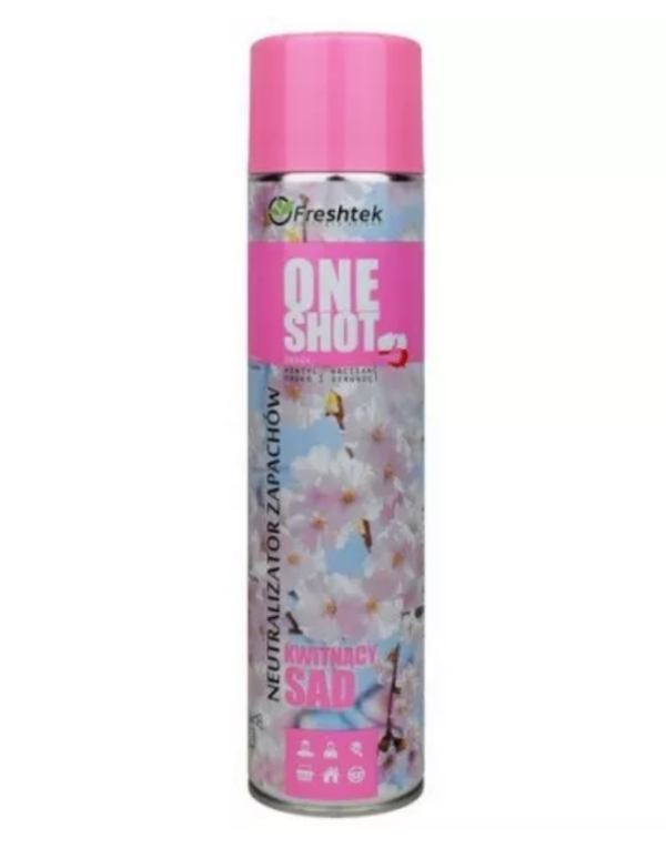 FRESHTEK ONE SHOT NEUTRALIZATOR KWITNĄCY SAD 600ML