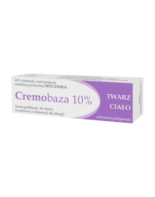 CREMOBAZA KREM 10% PÓŁTŁUSTY MOCZNIK 30G