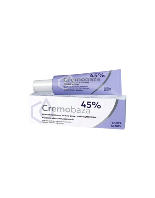 CREMOBAZA WCIERKA REGENERACYJNA DO SKÓRY GŁOWY 45%MOCZNIK 30G