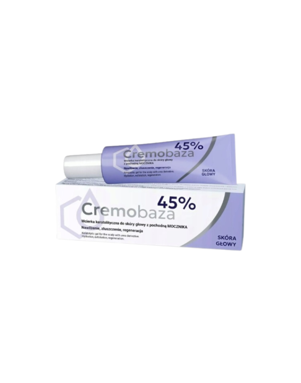 CREMOBAZA WCIERKA REGENERACYJNA DO SKÓRY GŁOWY 45%MOCZNIK 30G