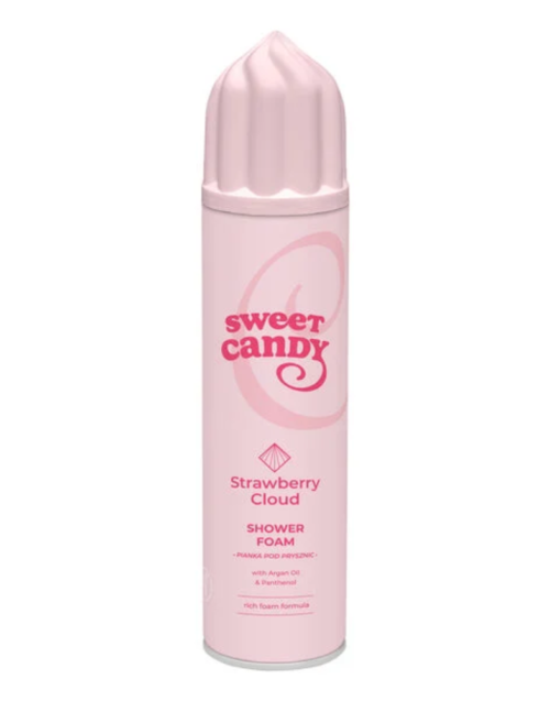 SWEET CANDY PIANKA POD PRYSZNIC STRAWBERRY CLOUD 250ML