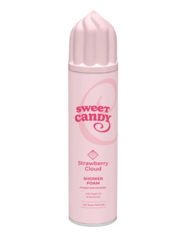 SWEET CANDY PIANKA POD PRYSZNIC STRAWBERRY CLOUD 250ML