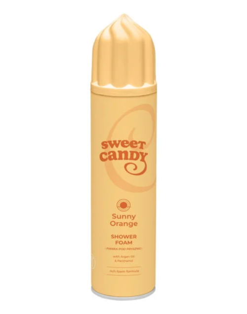 SWEET CANDY PIANKA POD PRYSZNIC ORANGE 250ML