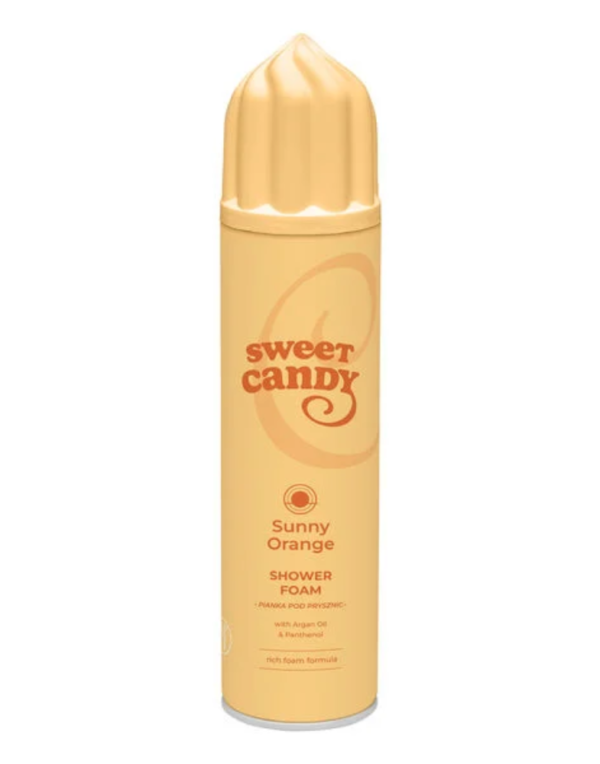 SWEET CANDY PIANKA POD PRYSZNIC ORANGE 250ML