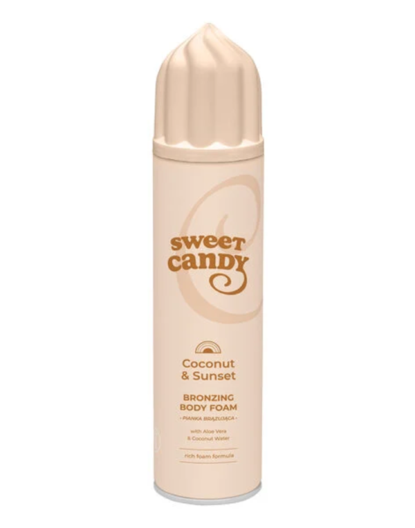SWEET CANDY PIANKA DO CIAŁA BRĄZUJĄCA COCONUT SUNSET 250ML