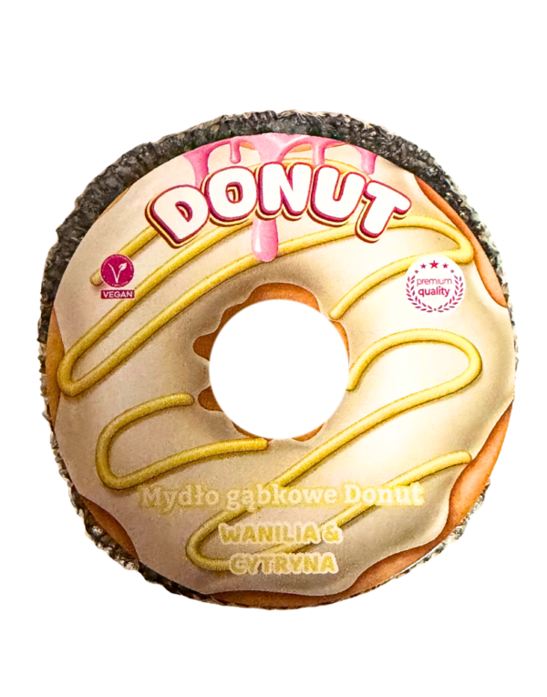 HURREM SULTAN MYDŁO W GĄBCE DONUT WANILIA I CYTRYNA 110G