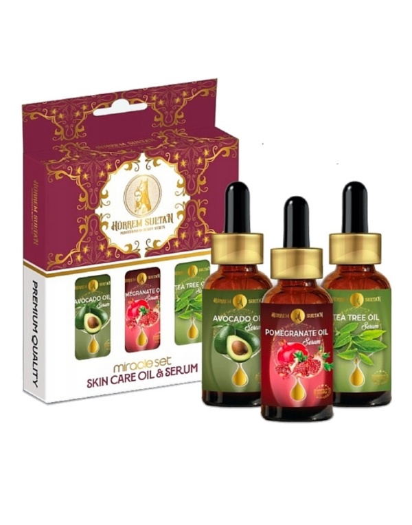 HURREM SKIN CARE OIL SET & SERUM