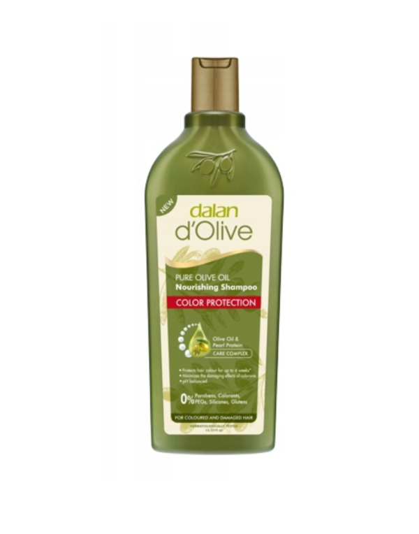 DALAN D'OLIVE SZAMP.DO WŁ.FARBOWANYCH 400ML
