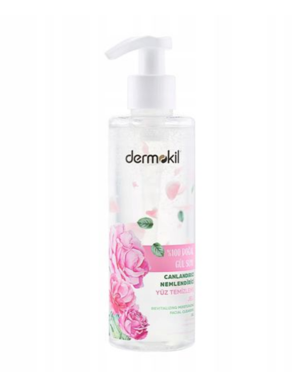 DERMOKIL RÓŻANY ŻEL DO MYCIA TWARZY 200ML