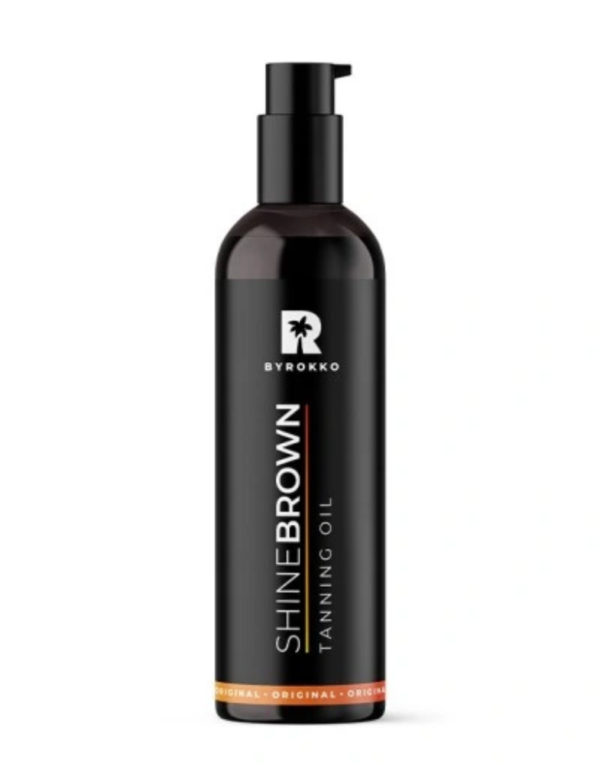 BYROKKO SHINE BROWN OLEJEK PRZYSPIESZAJĄCY OPALANIE 150ML