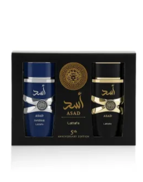 ZESTAW LATTAFA ASAD EDP M 100ML + ZANZIBAR EDP M 100ML