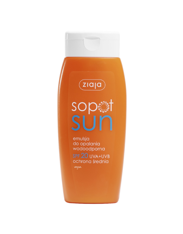 ZIAJA SOPOT SUN EMULSJA SPF 20 150ML