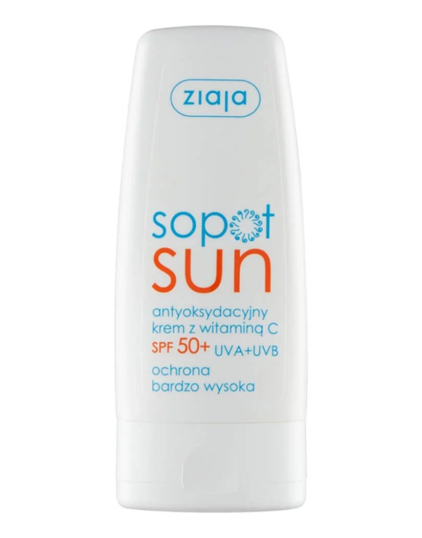ZIAJA SOPOT SUN KREM Z WITAMINĄ C SPF50+