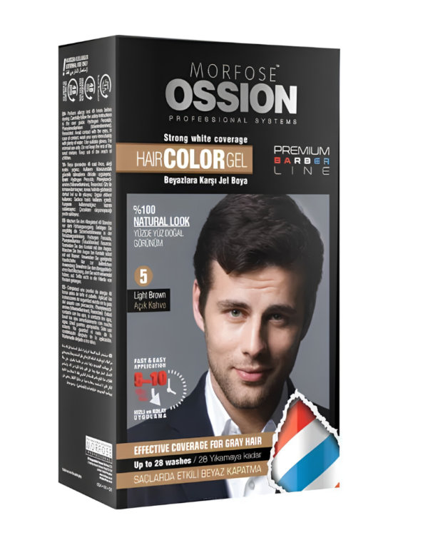 MORFOSE OSSION BARBER ŻEL KOLORYZUJĄCY JASNY BRĄZ
