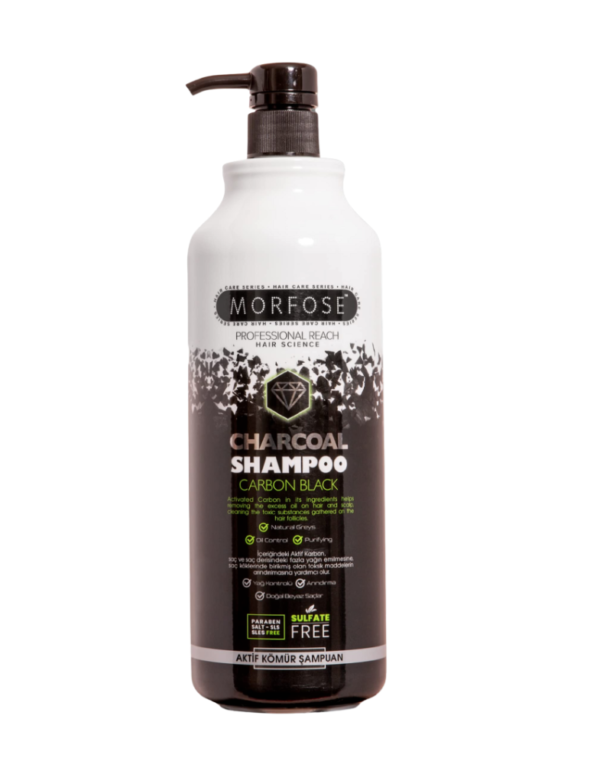 MORFOSE SZAMPON CARBON BLACK - CZARNY 1000ML