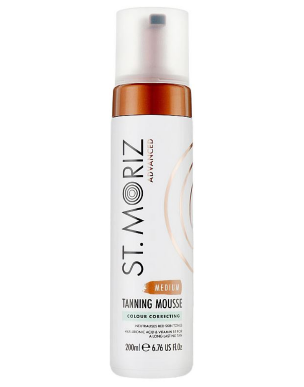 ST. MORIZ ADVANCED PRO MUS DO OPLANIA Z REZULTATEM KOREKTY KOLORU MEDIUM 200ml