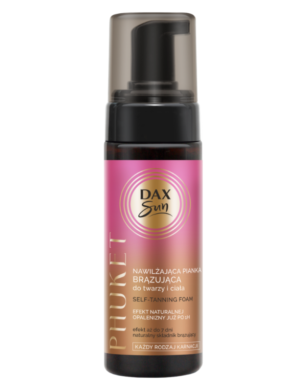 DAX SUN NAWILŻAJĄCA PIANKA BRĄZUJĄCA PHUKET 160ML