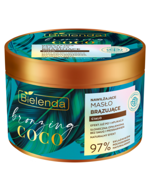 BIELENDA BRONZING COCO MASŁO BRĄZUJĄCE NAWILŻAJĄCY DO CIAŁA  200ML